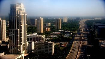Weather camera view of Amegy Bank of Texas.