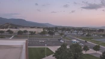Weather camera view of Canyon View High School.