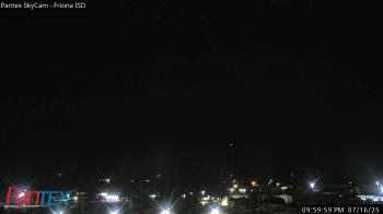 Weather camera view of Friona ISD.