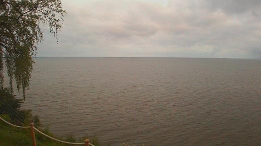 Weather camera view of Forest Lawn Beach.