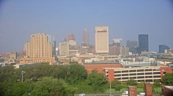 Weather camera view of WEWS-TV.